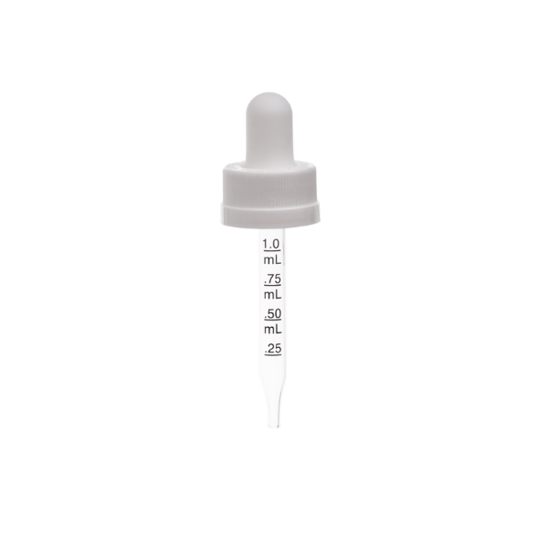 18-415 WH PP CR DROPPER 65MM