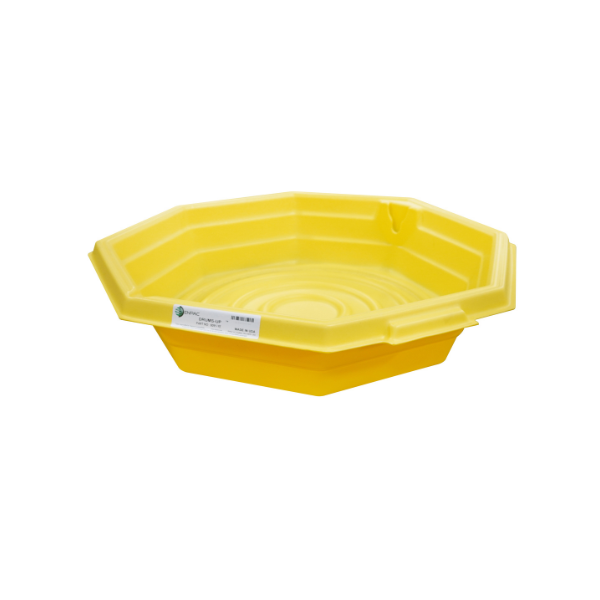 ENPAC Yellow Drum Spill Containment Tray