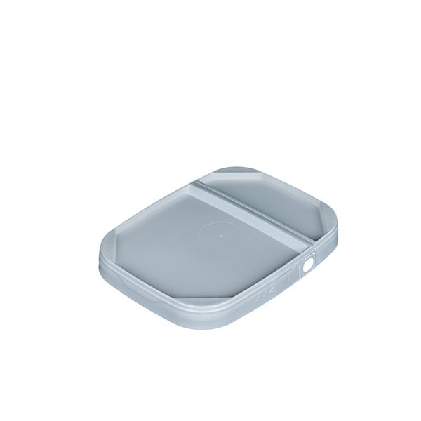 1 Gallon Tall EZ Stor® Plastic Container Hinged Lid