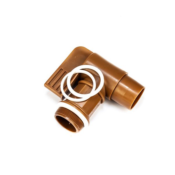 Flo-King™ 2 Inch Polyethylene Drum Faucet With EPDM Gaskets