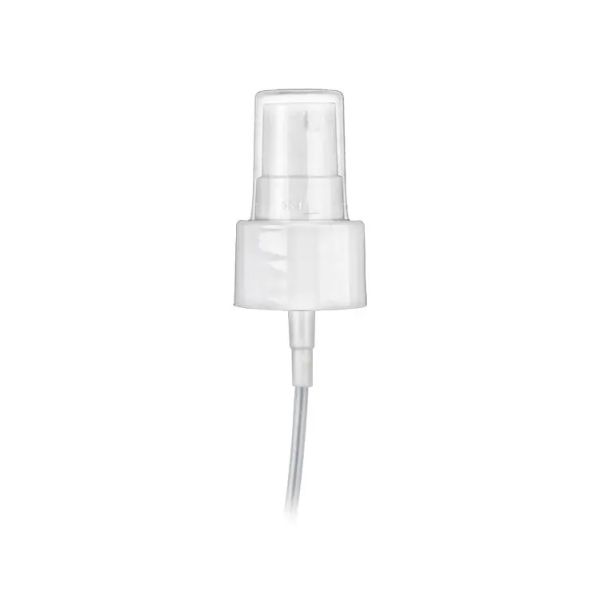24-410 White PP Smooth Fine Mist Sprayer 5-1/8" DT; .12-.14 ml Output