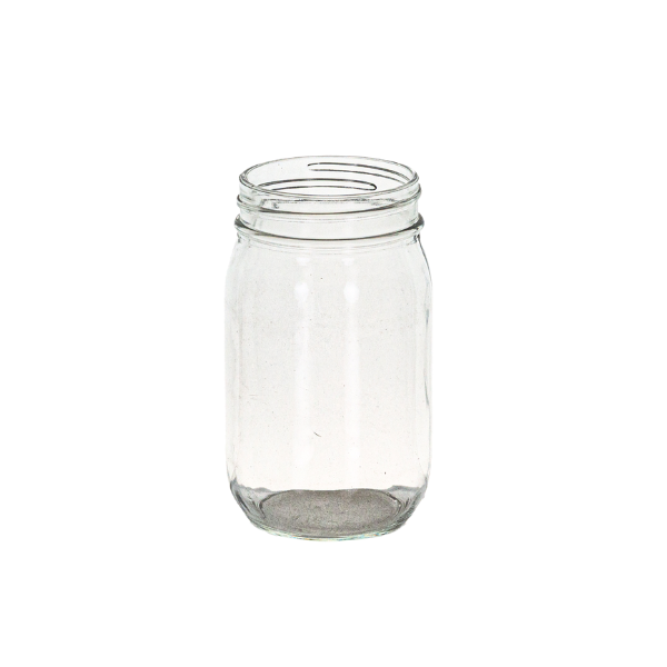 16 oz flint glass jar 70-450