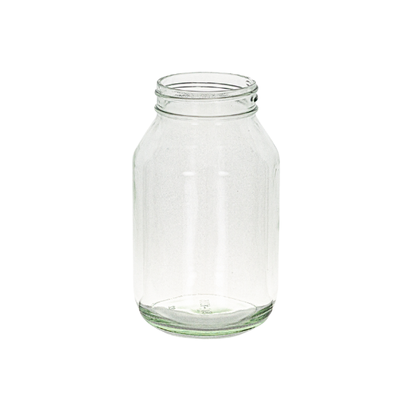 32 oz Clear Glass Wide Mouth Economy Jar, 70-450