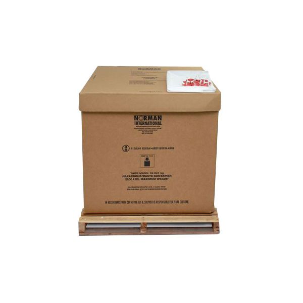 4G HAZMAT Certified Intermediate Bulk Container For Hazardous Waste