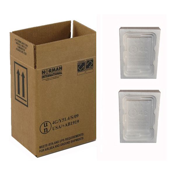 HAZMAT Packaging Holds One - 1 Gallon F-Style Can