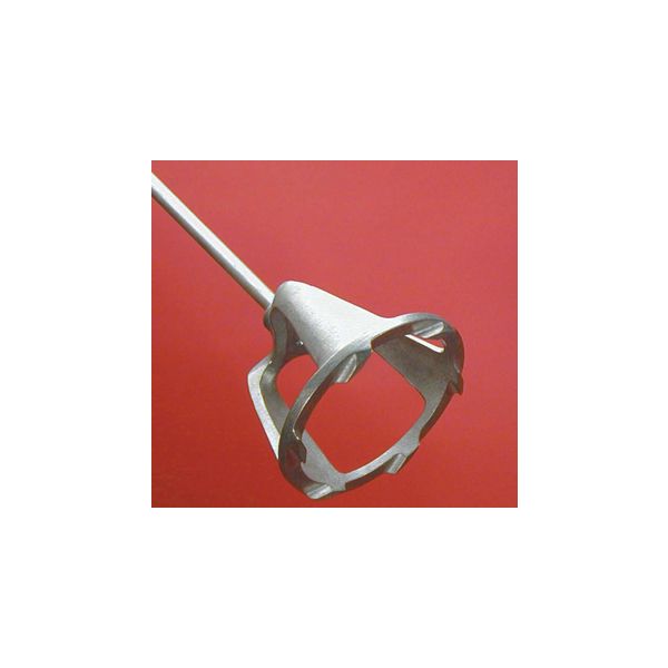 Heavy-Duty Plunge Mixer Blade - Round - 23 1/2 Inch Long Shaft