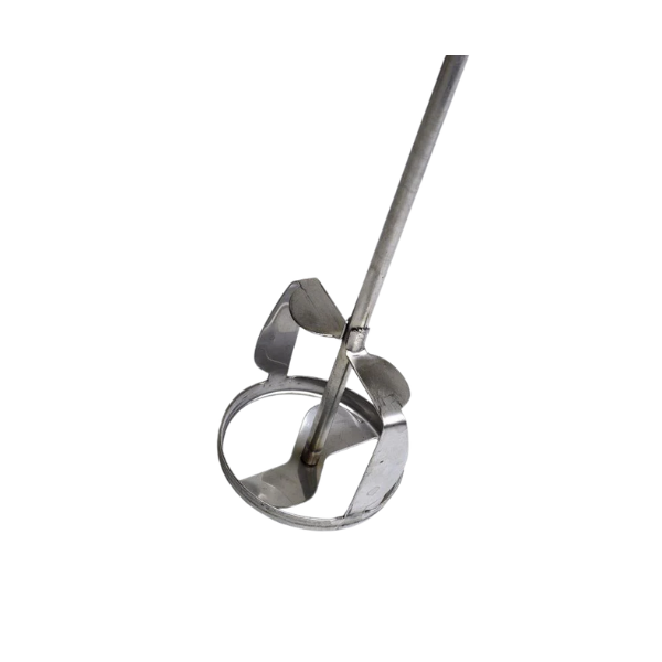 Jiffy Powered Mixer Blade - Round - 14 3/4 Inch Long Shaft
