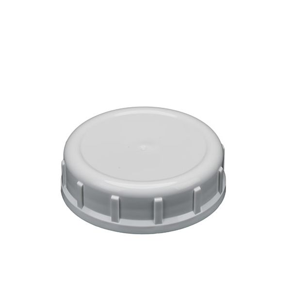 Industrial screw cap for bottle with liner