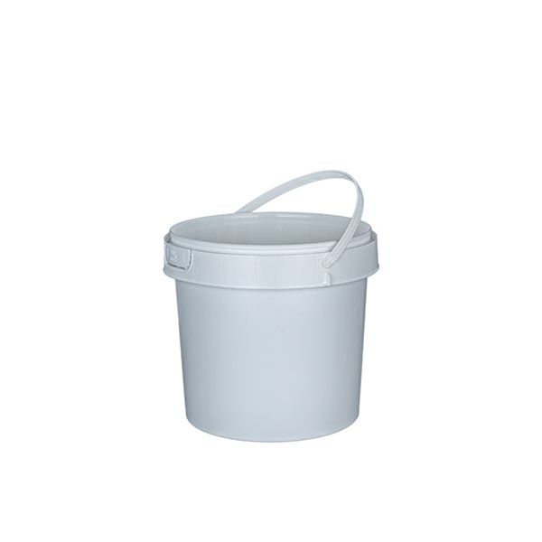 1 Gallon Round Plastic Container with Handle - IPL Commercial Series