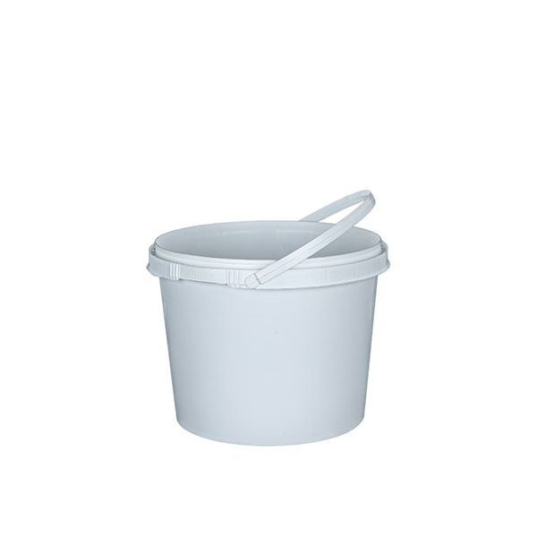 10 lb Round Plastic Container - IPL Commercial Series