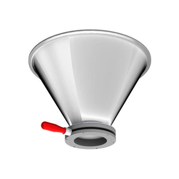 MORSE® Stainless Steel Cone Top - Aluminum Iris Valve