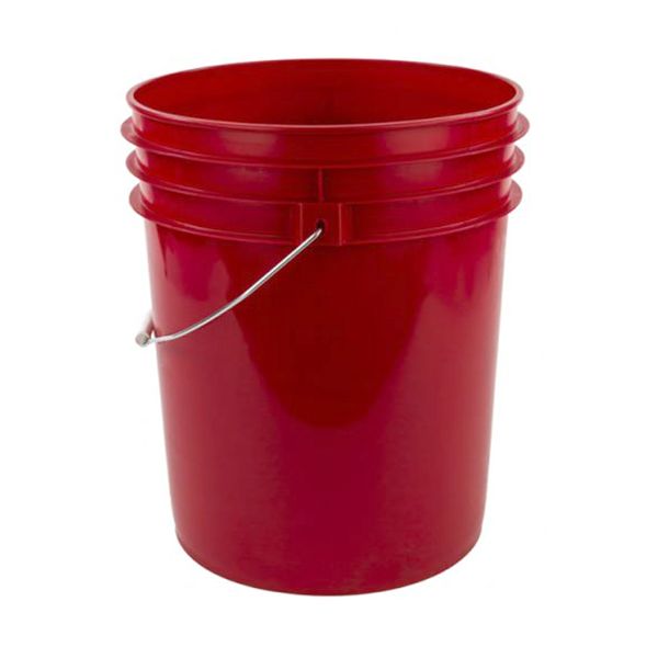 Red 5 Gallon Bucket