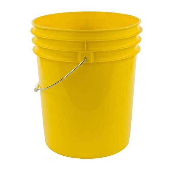Yellow 5 Gallon Pail