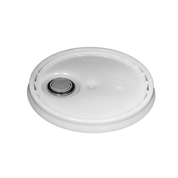 Plastic Pail Lid with Rieke® FLEXSPOUT® UN Rated - Natural