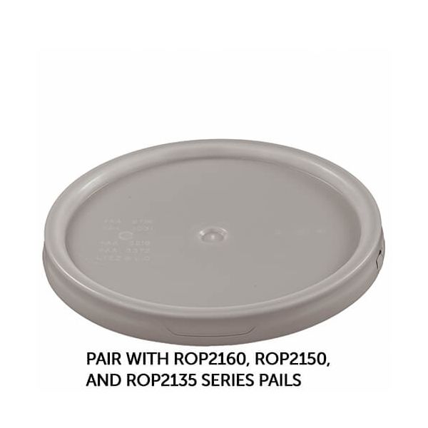 tear tab cover for pail