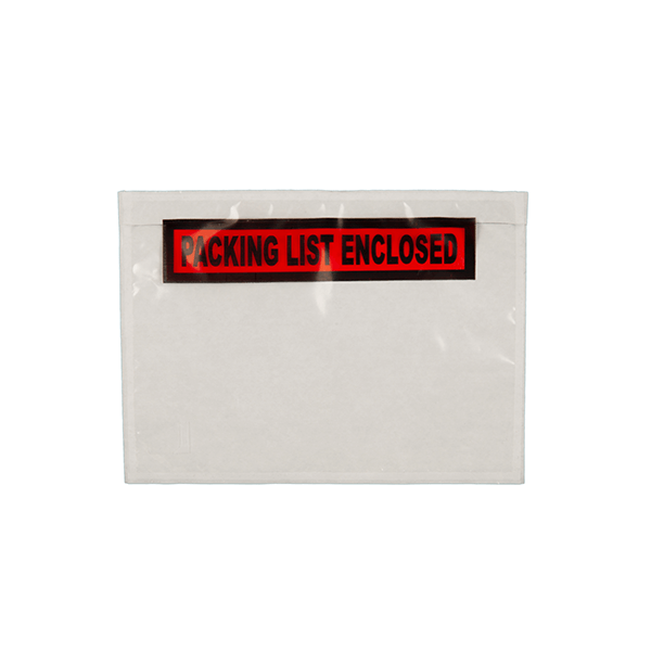 Packing list envelope