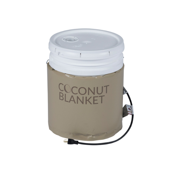Powerblanket® 5 Gallon Pail Coconut Blanket - Preset Thermostat