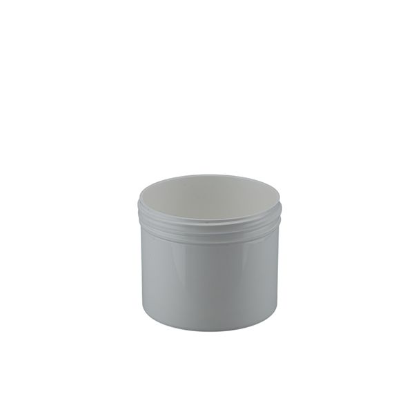 small white jar