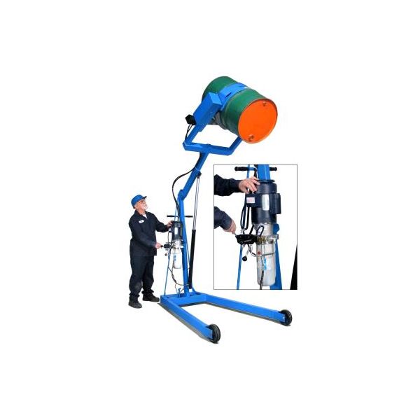 MORSE® Electric Power Lift - Manual Tilt - Hydra-Lift Drum Karrier