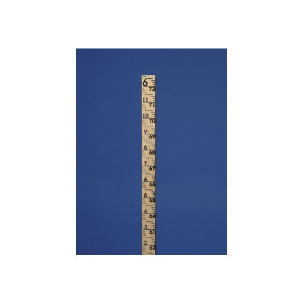 Hardwood Gauge Pole 12 Feet