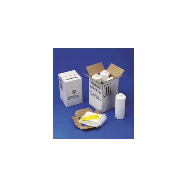 HAZMAT Packaging With 4 HDPE Quart Cylinder Bottles