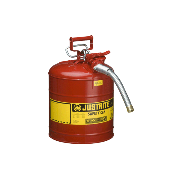 Justrite® Accuflow  5 Gallon Steel Safety Can 5 Gallon