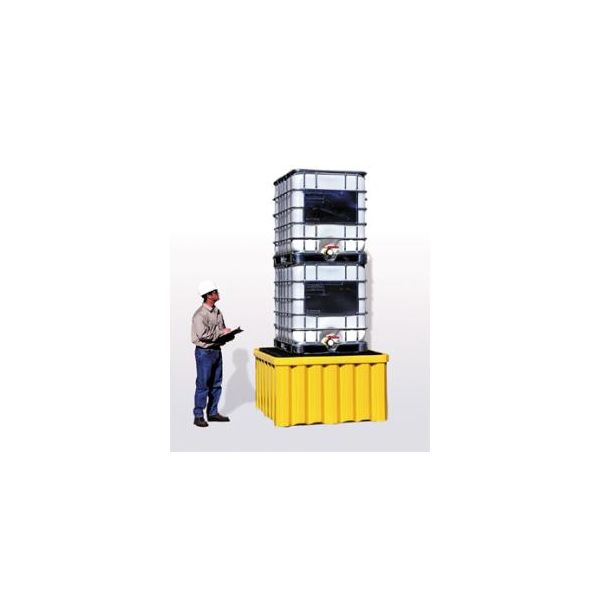 All Poly IBC Spill Pallet With Drain