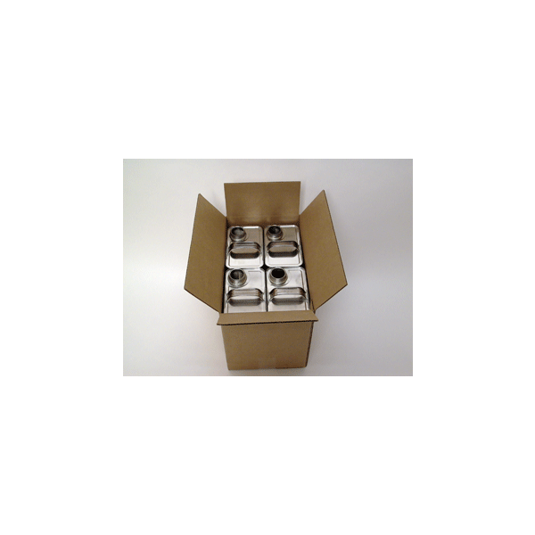Non-Hazardous Shipping Box - Ships Four - 1 Gallon F-Style Cans