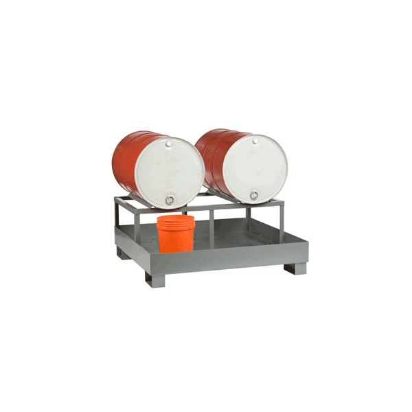 Spill Control Platform with Two Drum Rack