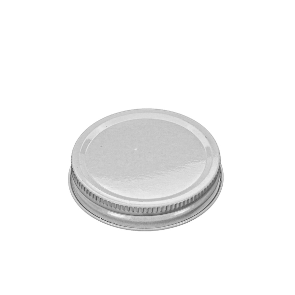 58-400 White Metal Screw Cap 
