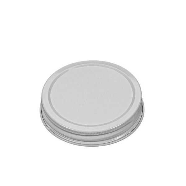 70-450 White Metal Screw Cap - Plastisol Liner