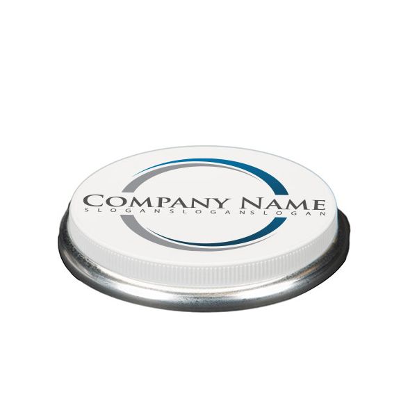 2 Inch Hex Head Plastic Capseal Custom Decorated