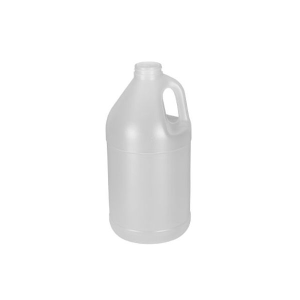 1/2 Gallon Natural Plastic Round Bottle