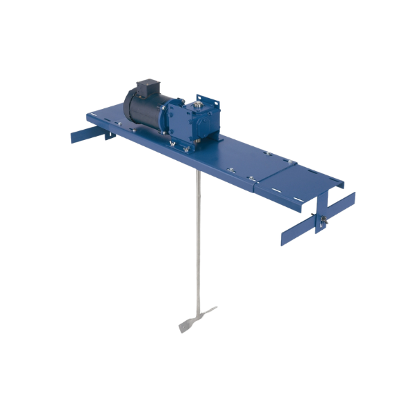 Bulk Container Mixer With Bracket Mount - 1/2 HP TEFC Motor