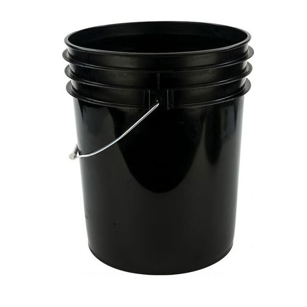 5 gallon black pail