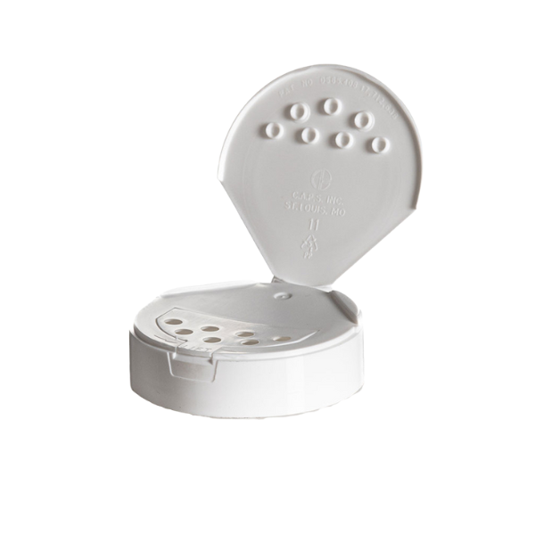 white spice cap with 7 sift holes
