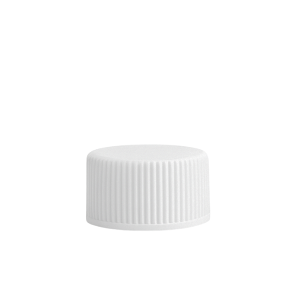 White ribbed cap