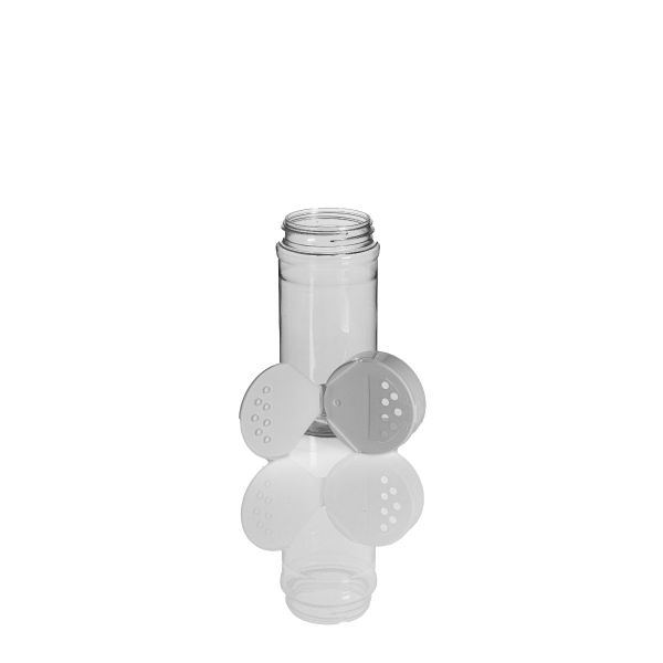 16 oz Clear PET Spice Jar, 63-485