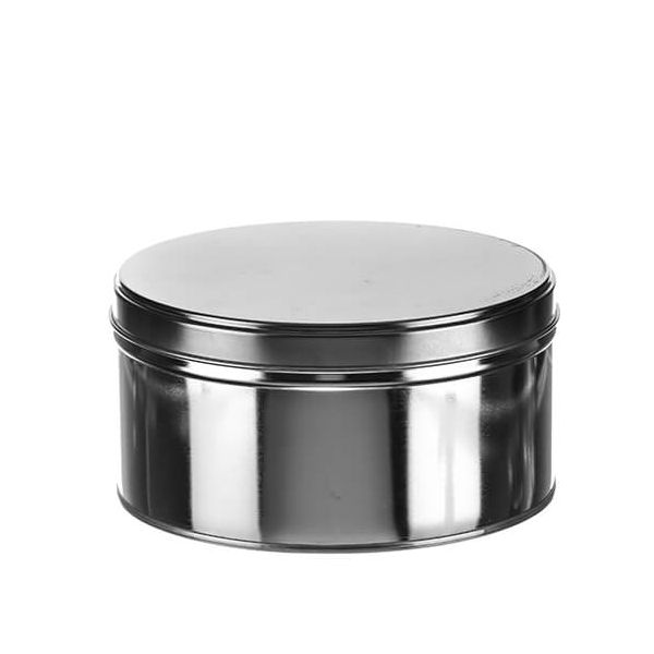 3 lb Industrial Metal Tin with Lid