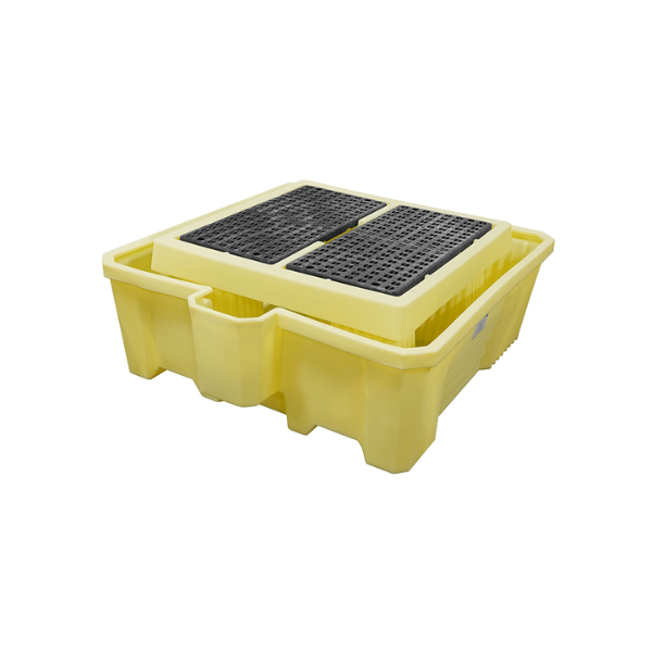 2000i One-Piece IBC Spill Pallet With Drain