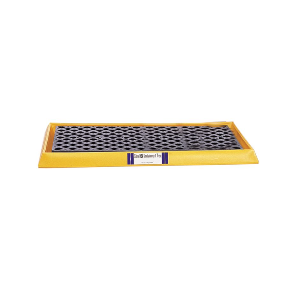 UltraTech Yellow Containment Tray With Grating