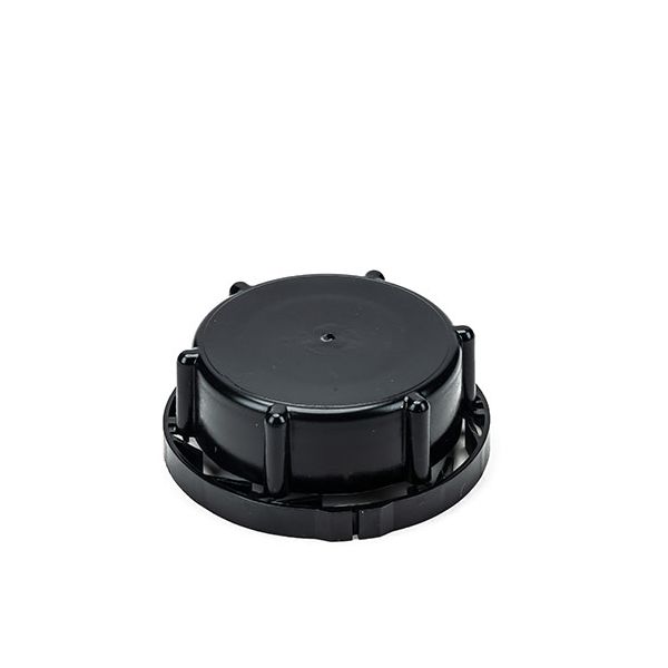 Tamper evident screw cap - black