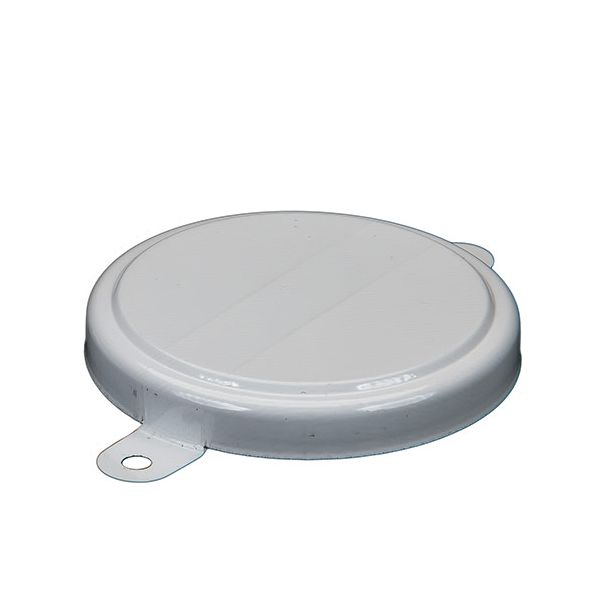 2 Inch Round Head Steel Capseal White