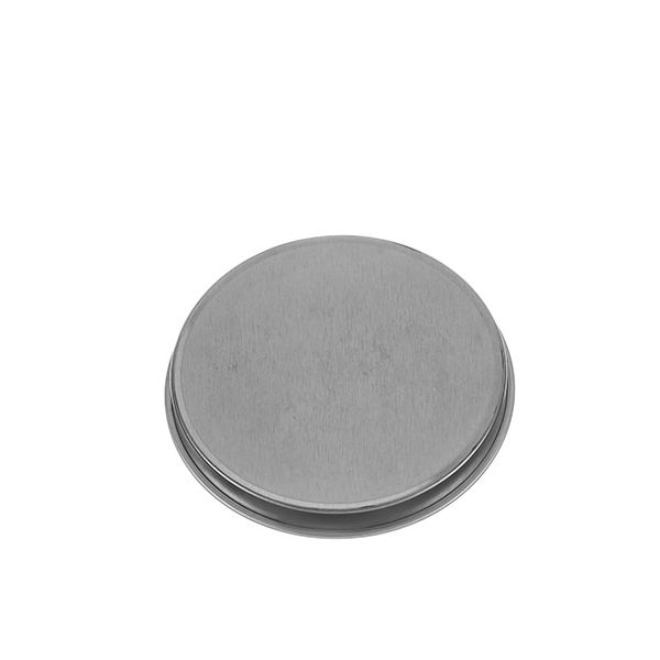 Metal Tin Lid - 4 Ounce Round Deep Seamless Tin