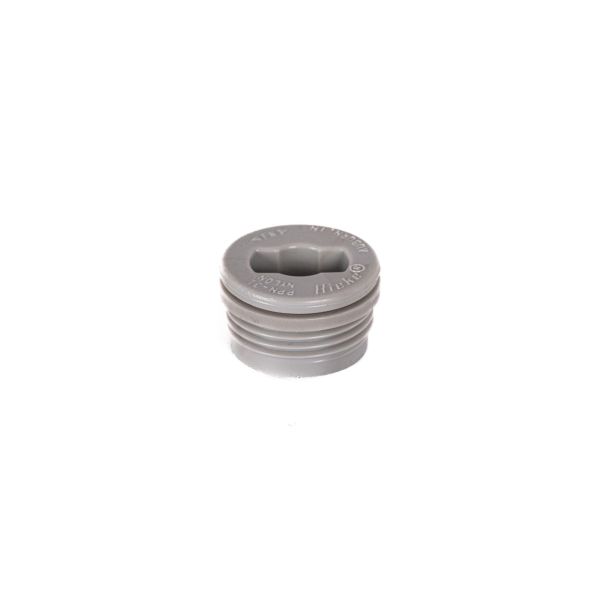 3/4 Inch Nylon Drum Plug With Irradiated Polyethylene Gasket - Thread Down