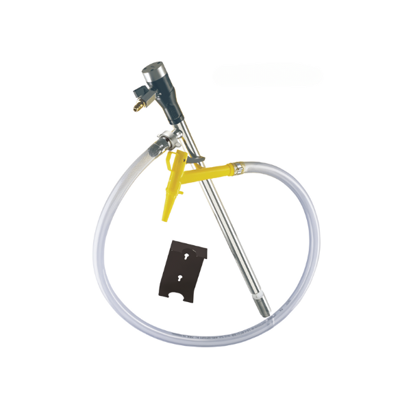 Lutz® B2 Vario Laboratory Pump Set - Air Motor - 39 Inch Immersion Length - PP Pump Tube