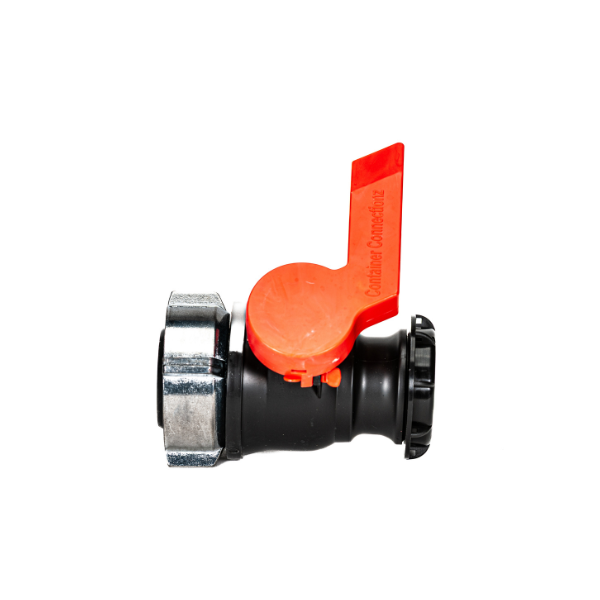 2 Inch QD Ball Valve, 75 mm Metal Collar, EPDM Gasket