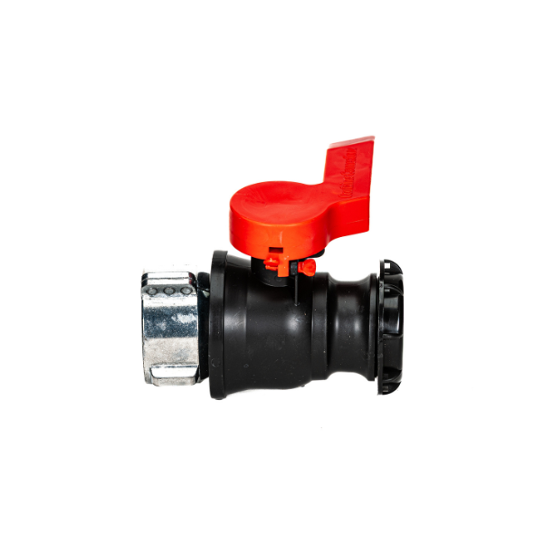 2 Inch QD Ball Valve, 62 mm Metal Collar, EPDM Gasket