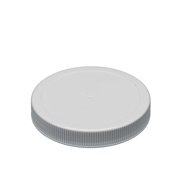 Large cap for plastic jars