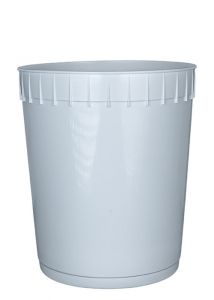 3 Gallon Ice Cream Pail - White